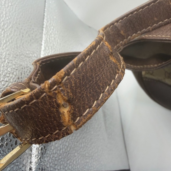 Gucci Brown and Cream Shoulder Bag - Picture 7 of 16